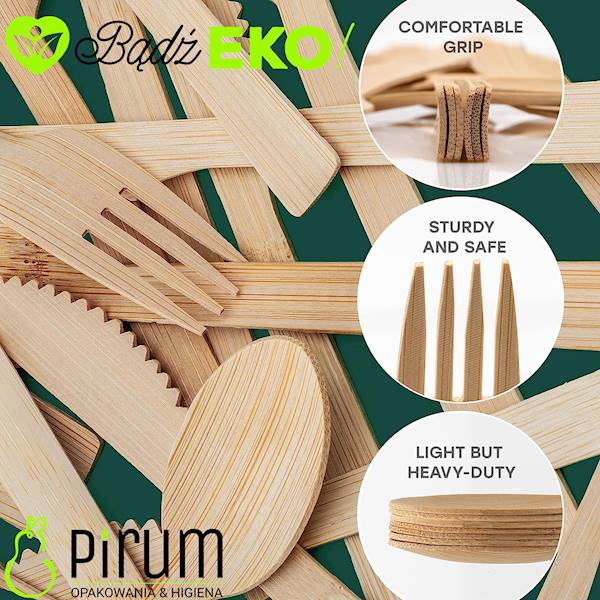 Łyżka 17cm BAMBUS 66506 Wimex 100szt