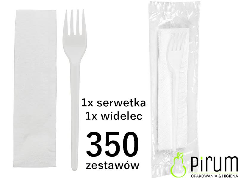 Konfekcja S+W BIAŁY Reuse Folia 350szt