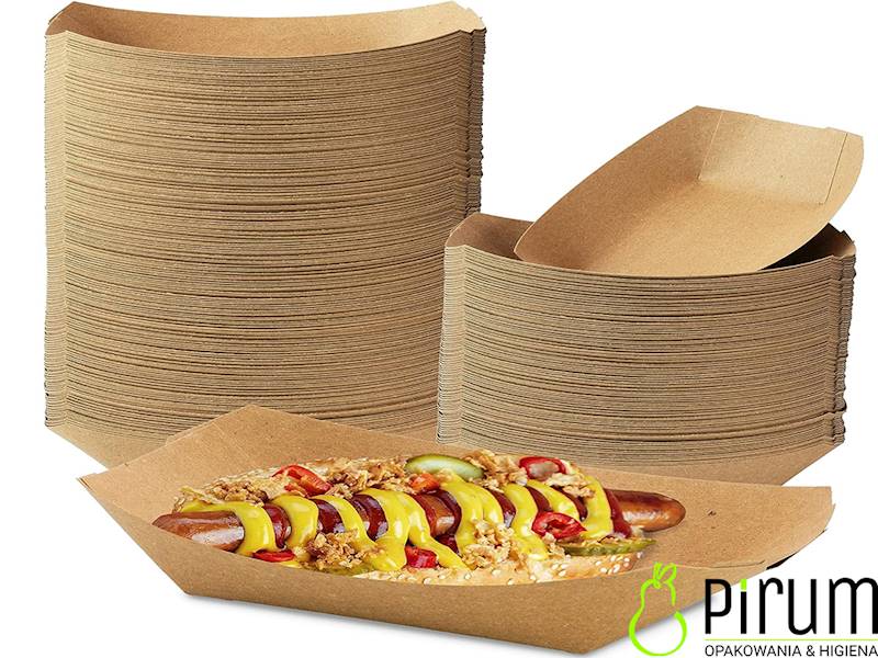 Tacka Łódka XL PAP KRAFT 250x120x35 53205 50szt