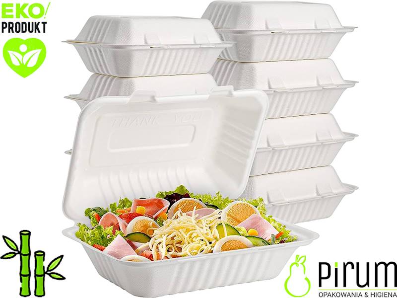 Lunch Box 15x23 TRZCINA 9x6" Love Nature 50szt