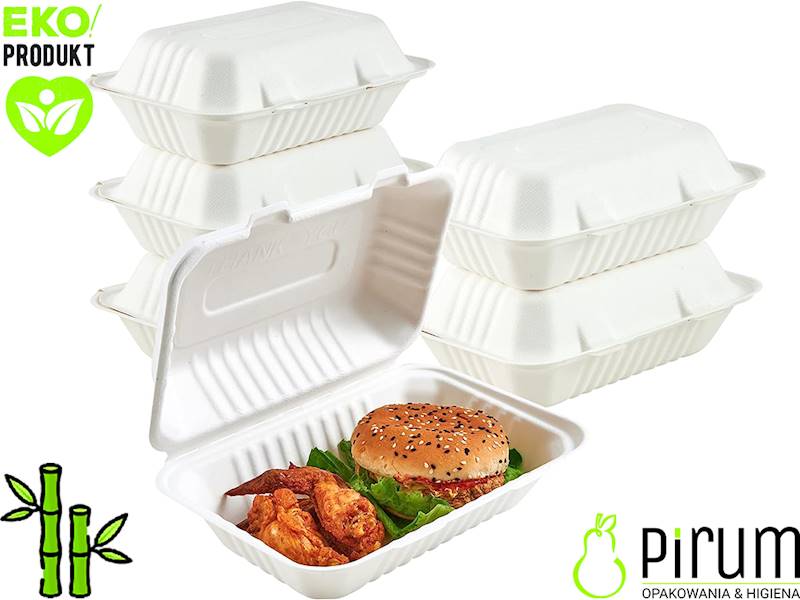Lunch Box 15x23 TRZCINA 9x6" Love Nature 50szt