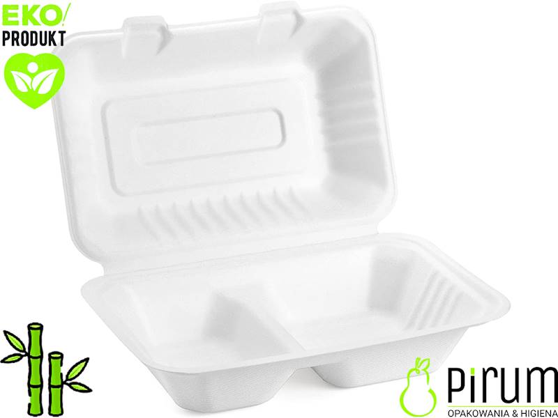 Lunch Box DUO 16x25 TRZCINA 9x6" Love Nature 50szt