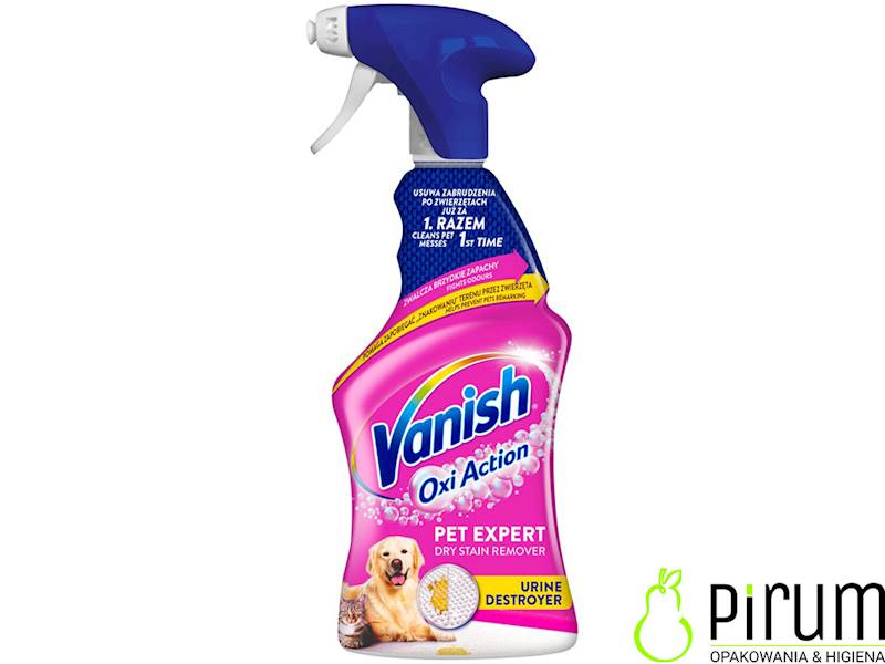 Vanish 500ml Oxi Action Pet Expert Dywany 