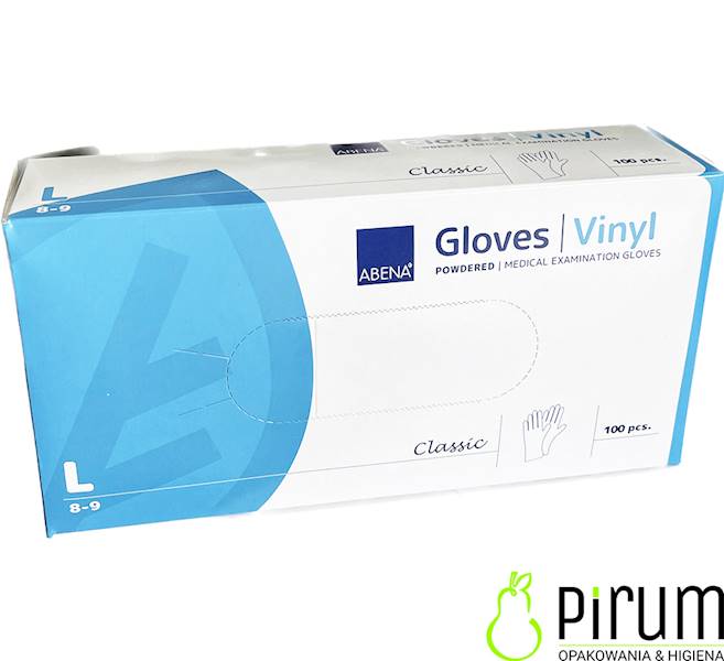 Rękawice L VINYL Powder-Free Abena 4426 100szt