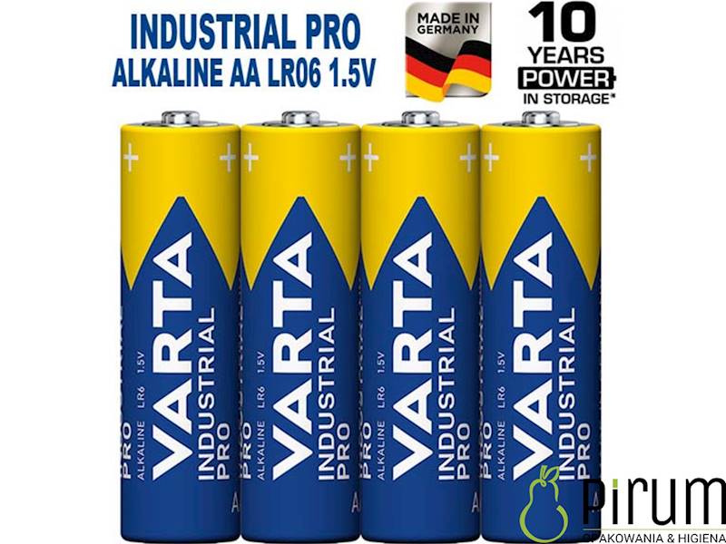 VARTA Baterie AA LR6 Alkaiczne Industrial PRO 4szt