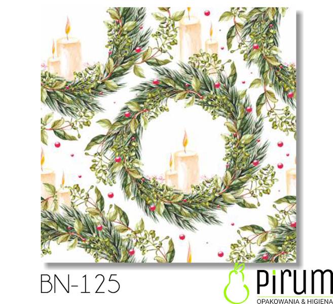 Serwetki 3w 33x33 CHRISTMAS BN-125 20szt