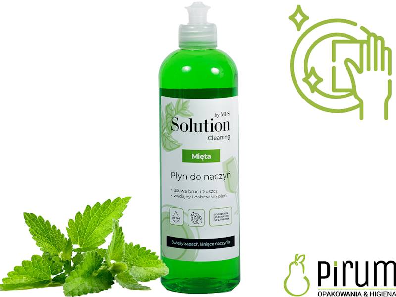 MPS 500ml Solution Płyn do Mycia Naczyń Mięta