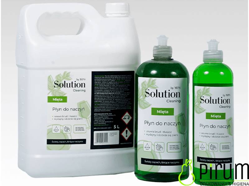 MPS 500ml Solution Płyn do Mycia Naczyń Mięta