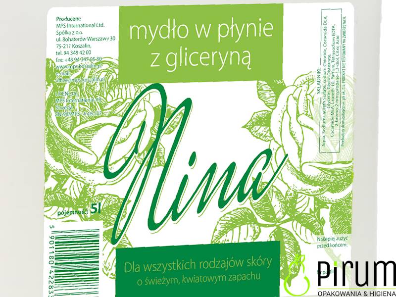 MPS 5L NINA Mydło w Płynie z Gliceryną