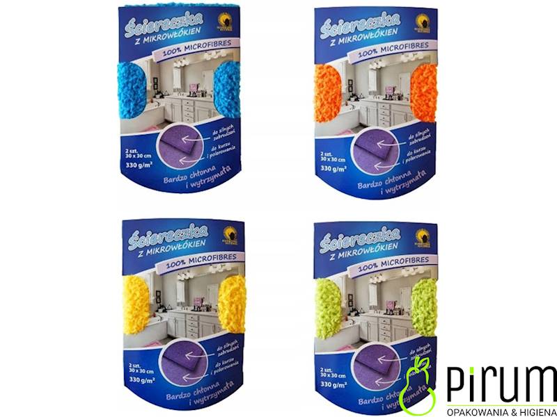 Ściereczka Mikrofibra 30x30 Silne Zabrudzenia 2szt