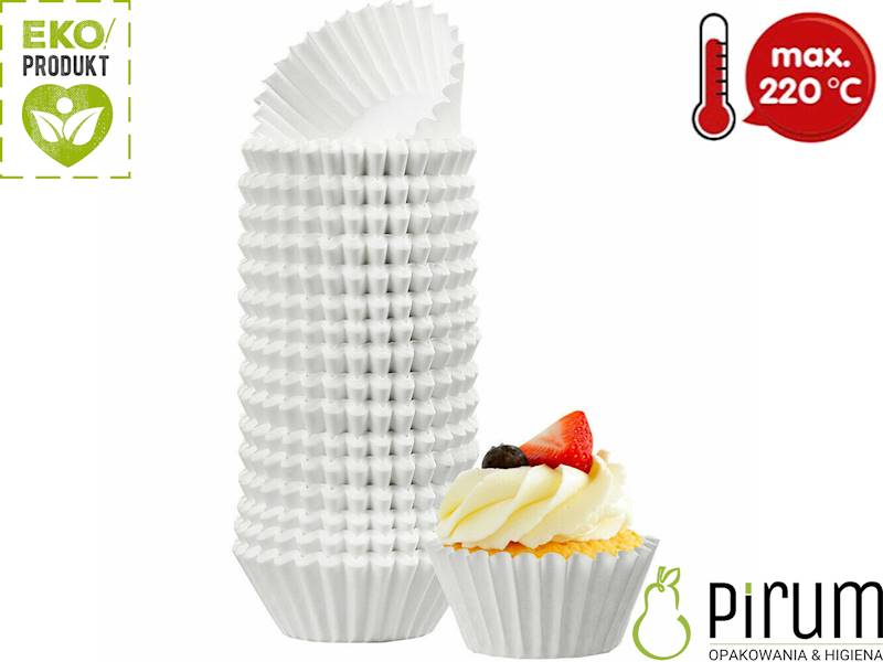Papilotki 70x20mm PAP Białe 72670 Wimex 1000szt
