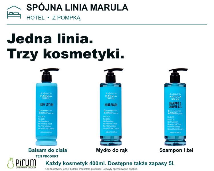 Marula Line 400ml BODY LOTION z Pompką
