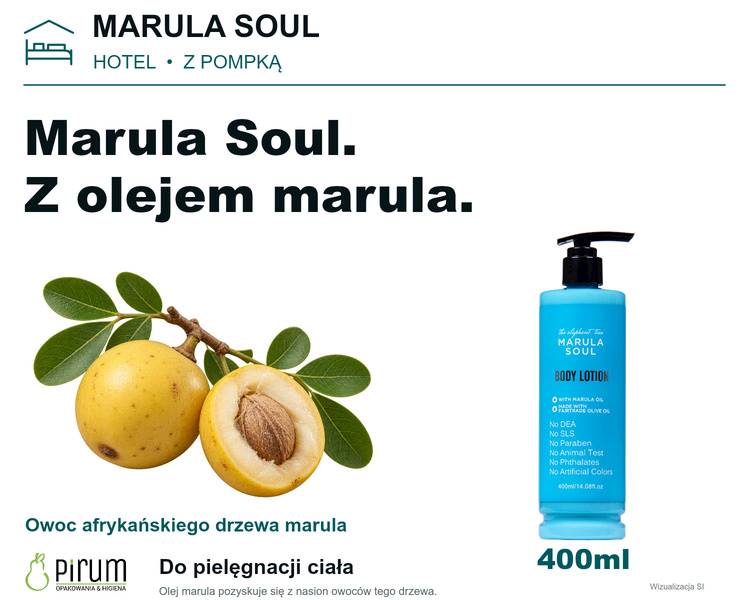 Marula Line 400ml BODY LOTION z Pompką