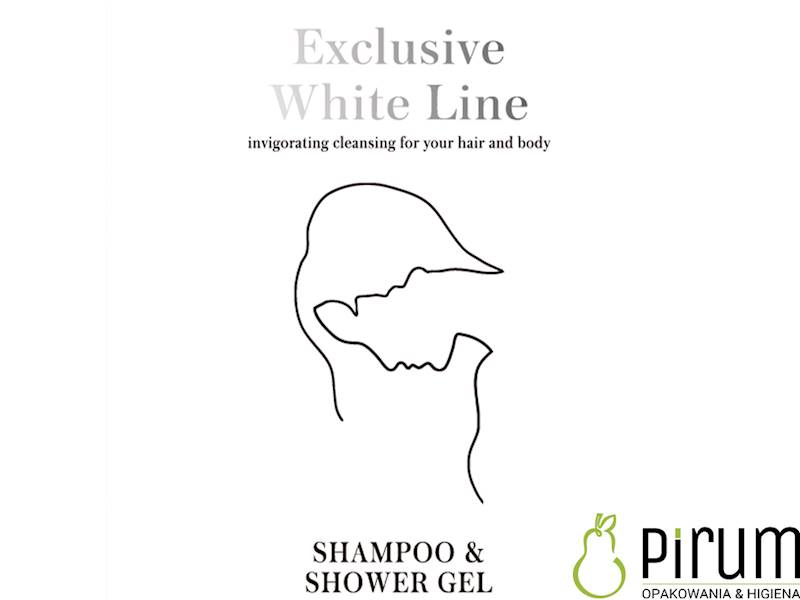 White Line 400ml Shampoo& Shower Gel z Pompką 