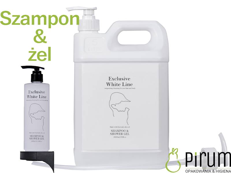 White Line 5L Shampoo& Shower Gel- Zapas