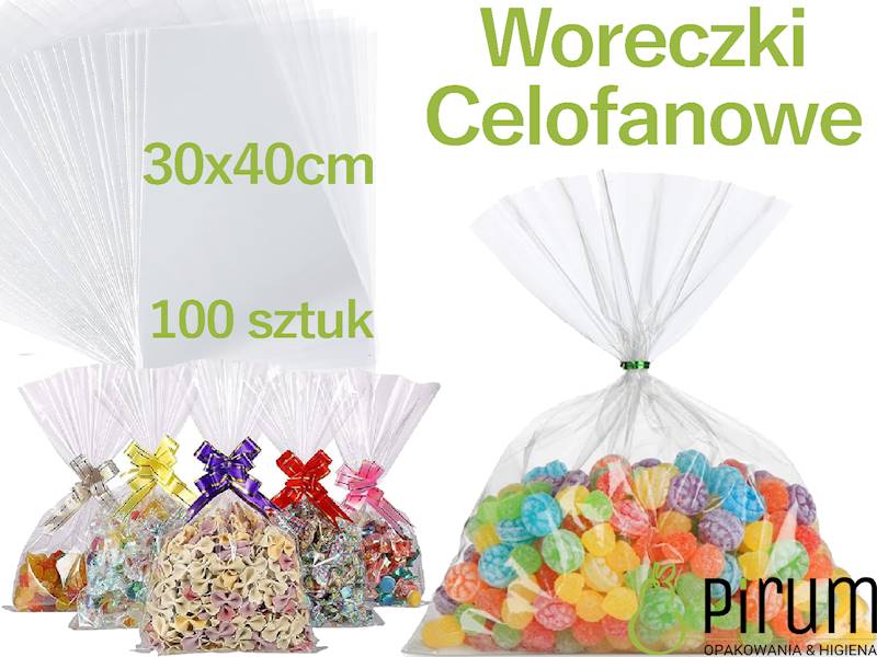 Woreczek 30x40cm OPP CELOFAN 100szt