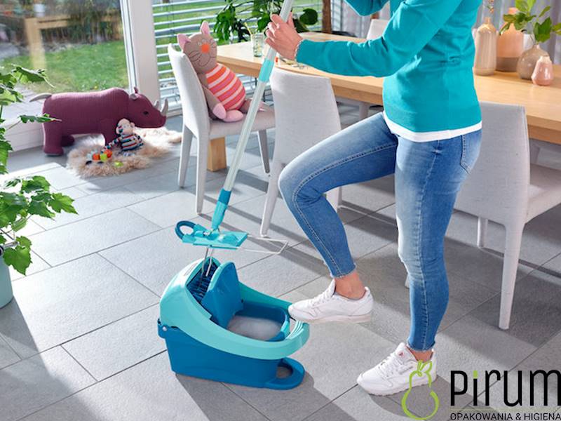 Leifheit Zestaw Profi XL Mop+ Wiadro na kółkach