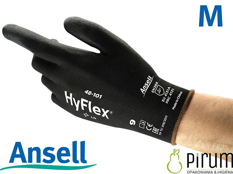 Rękawice Robocze Poliuretan HYFLEX® Rozmiar 9