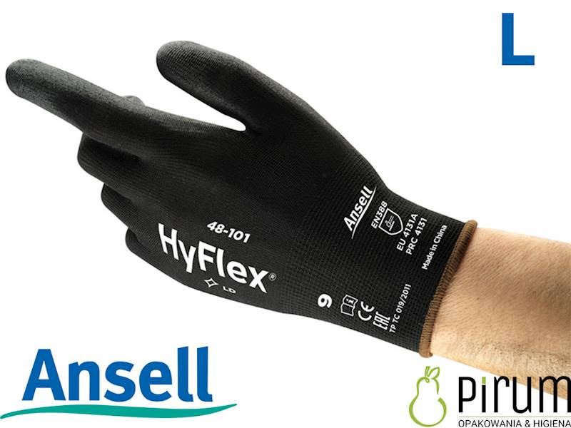Rękawice Robocze Poliuretan HYFLEX® Rozmiar 10