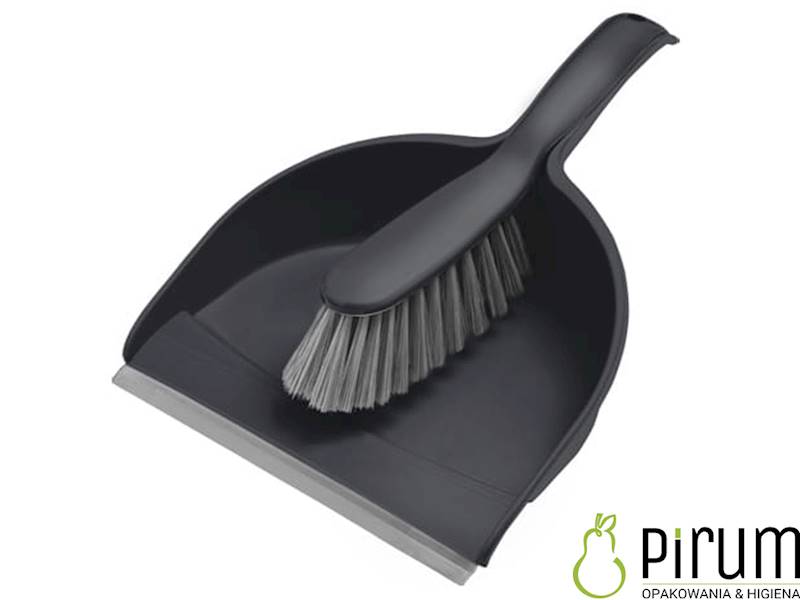 York Zmiotka + Szufelka z gumką COMPACT