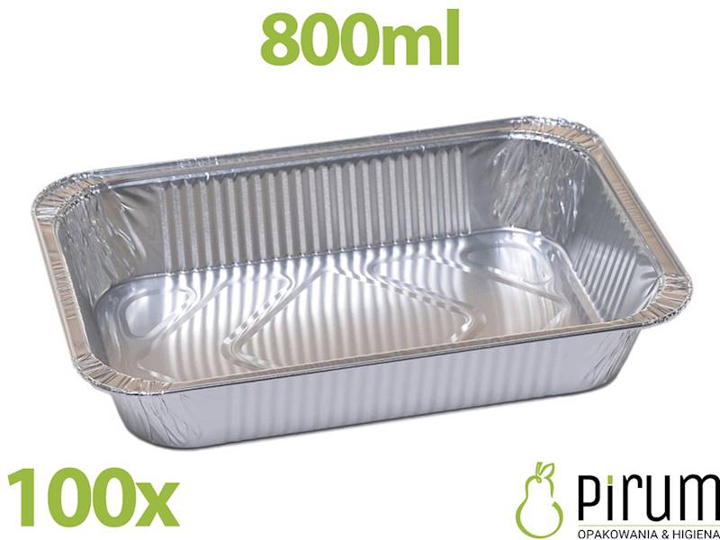 Foremka 800ml ALU 210x140x38 R48G ALFATEC 100szt