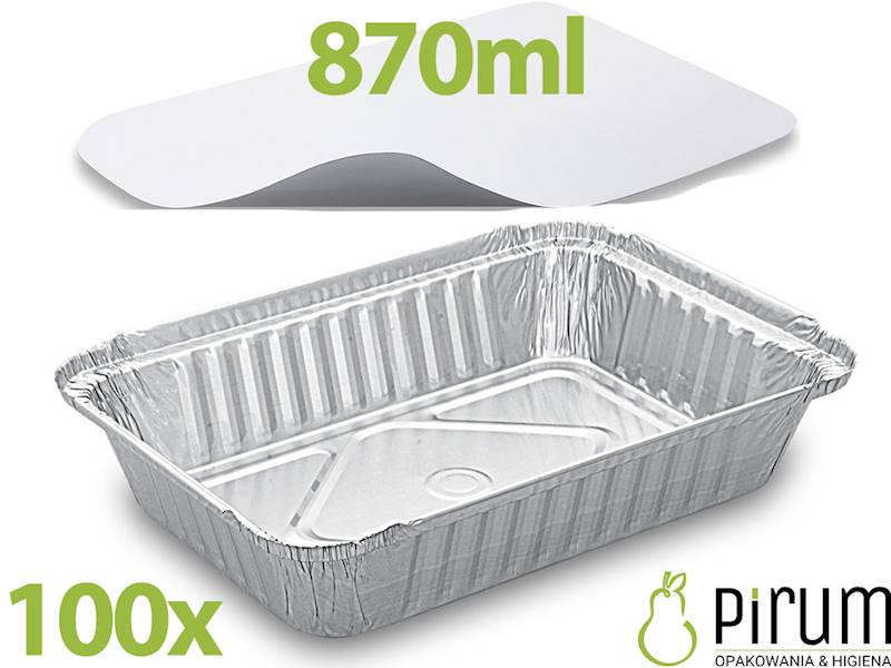 Foremka 870ml ALU+ 212x147x40 R63L ALFATEC 100szt