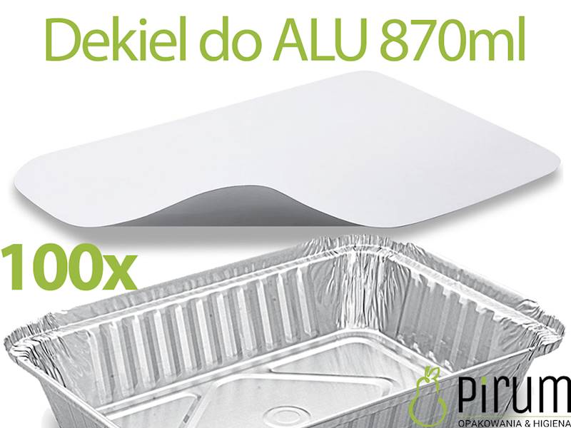 Dekiel do ALU+ 870ml COP R63L Alfatec 100szt  