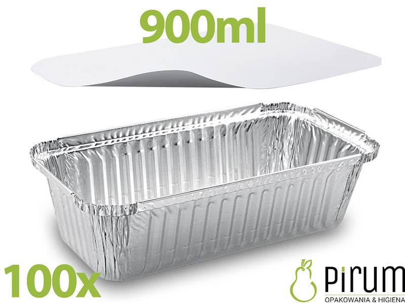Foremka 900ml ALU+ 217x112x54 R62L ALFATEC 100szt