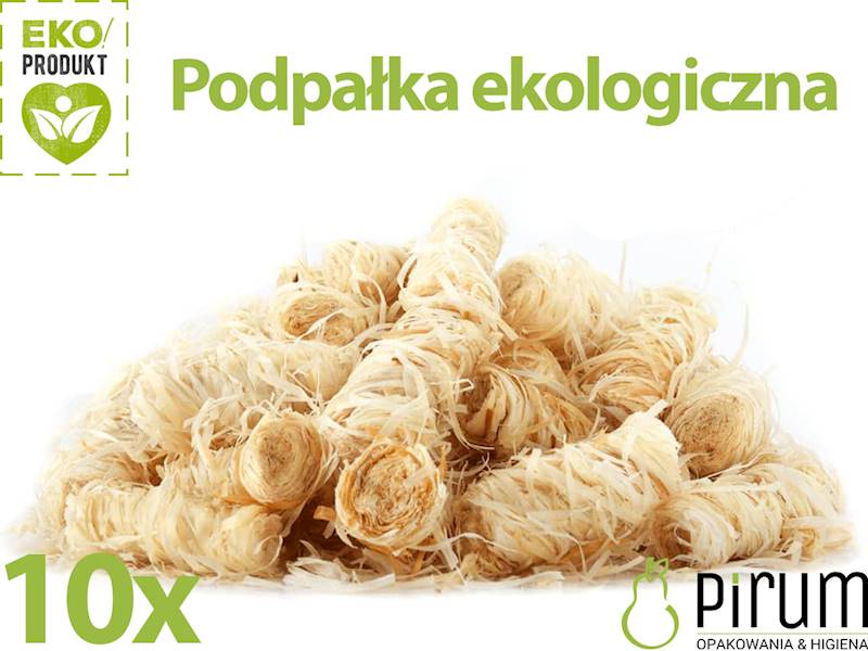Drewno Podpałka Rozpałka Ekologiczna 10 Sztuk