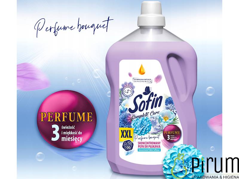 Sofin 2,5L Płyn do Płukania  PERFUME BOUQUET fiole