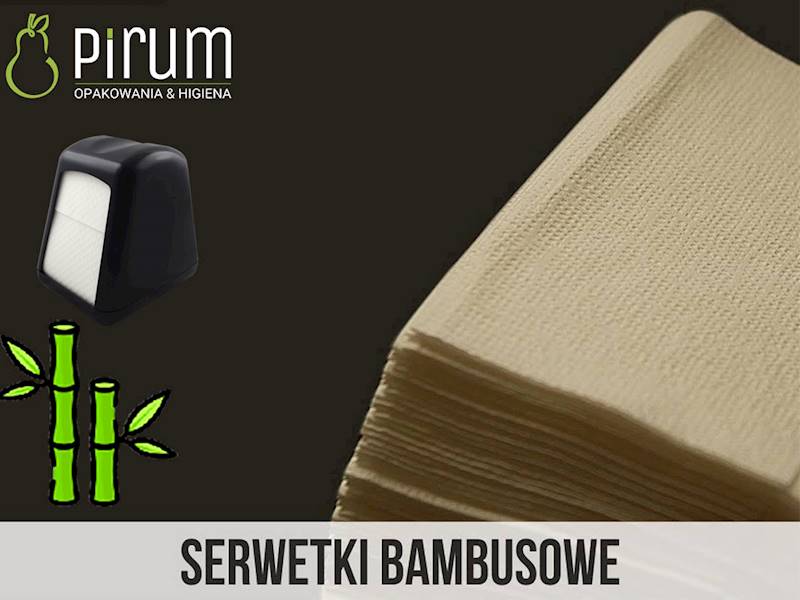 Serwetki 17x17 Dyspenser KRAFT BAMBUS 5935 400szt