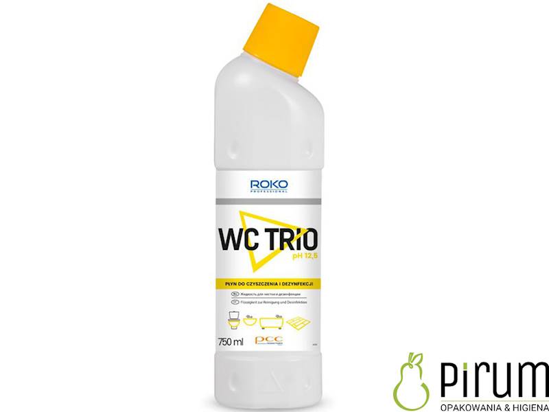 Roko 750ml WC TRIO Dezynfekcja Czyszczenie Wybiela