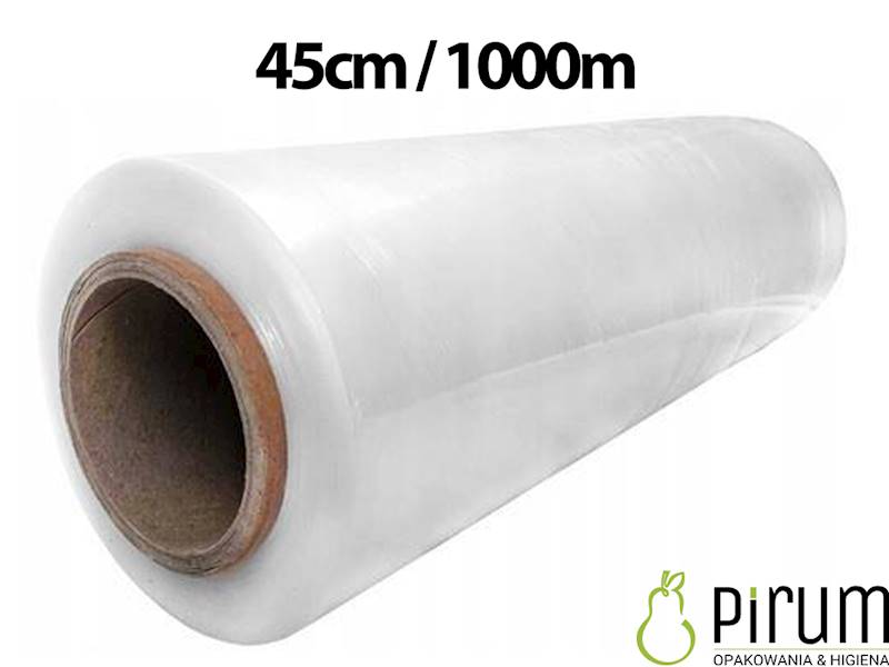 Folia PE 45cm/1000m do Żywności DUŻA Kram 3659