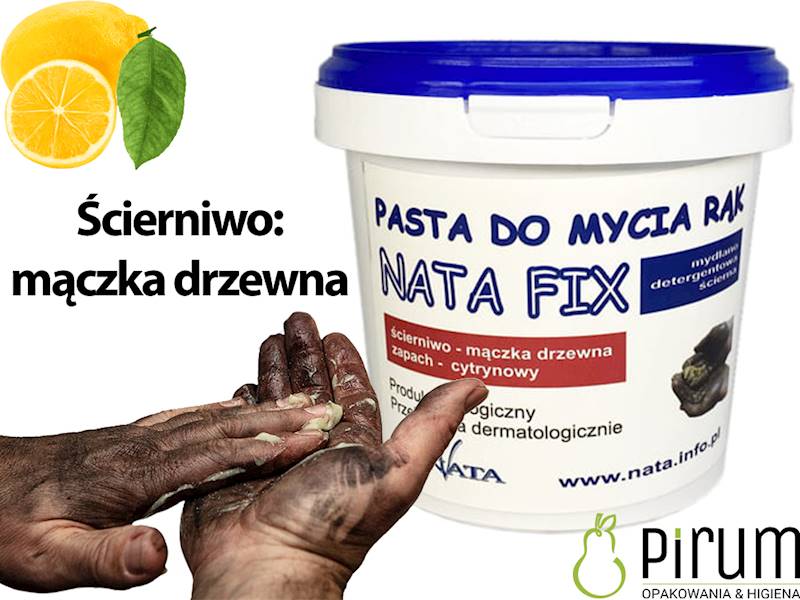 Pasta 1L BHP Nata Fix Detergentowo Ścierna 