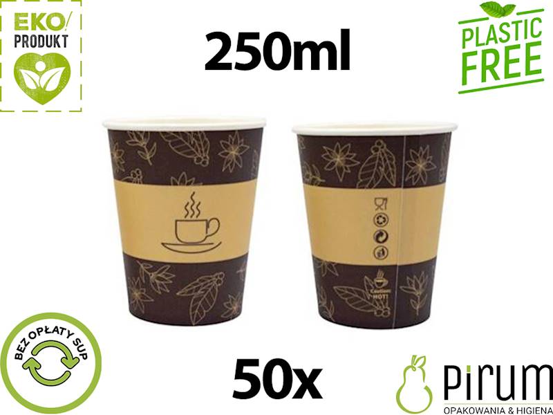 EKO Kubek 250ml 80mm 88037 Love Nature 50szt 