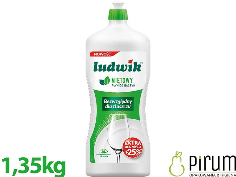 Ludwik 1350g Płyn do Mycia Naczyń Mięta 