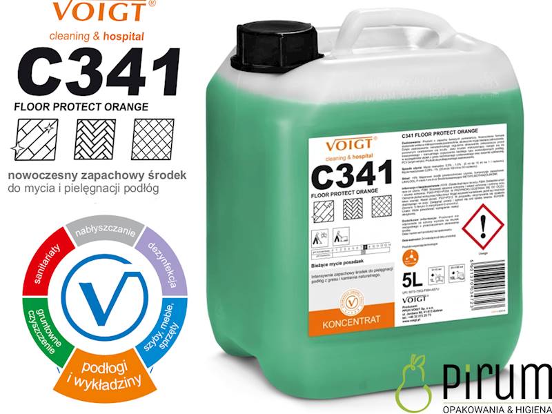 Voigt C341 5L Floor Protect NANO ORANGE do Podłóg