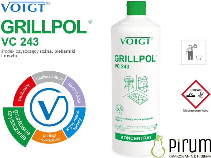Voigt VC-243 1L GRILLPOL Rożna Piekarniki i Ruszta