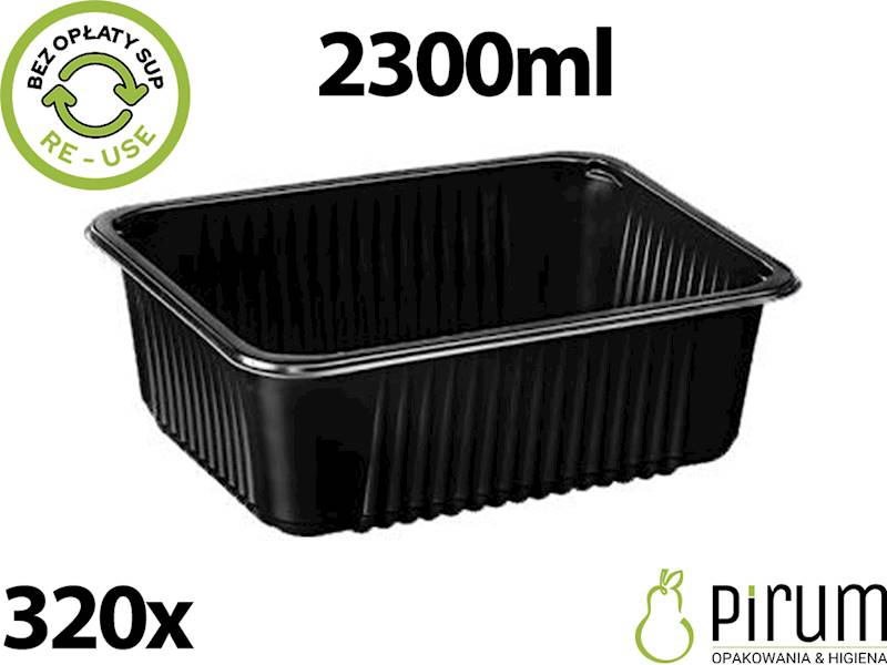 Czarny1 80mm Ż 2300ml 227x178 W1/623RD 320szt