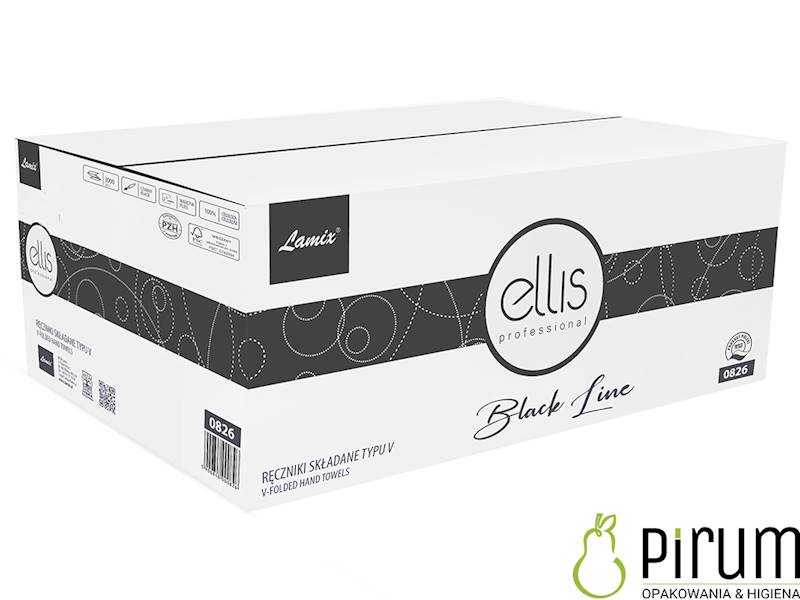 Ellis Ręcznik Składany ZZ BLACK LINE 0826 150szt
