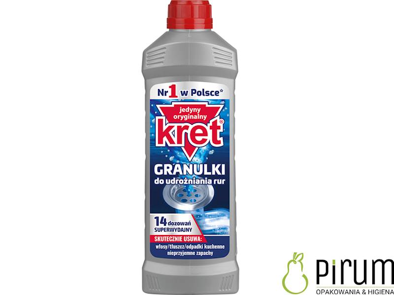 Kret 560g Granulki do Udrożniania Rur 