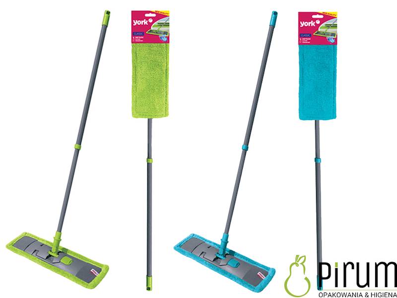 York Mop Płaski CLASSIC Mikrofobra kij teleskopowy