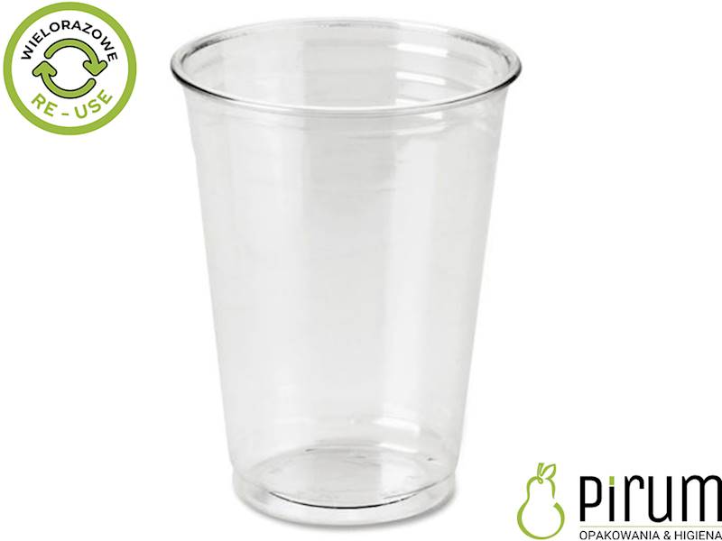 Kubek 500ml PP PIWO REUSE 45242 GŁADKI 50szt. 