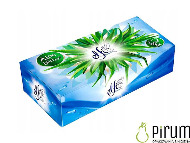ELFI Chusteczki higieniczne 3w BOX Aloe 90szt