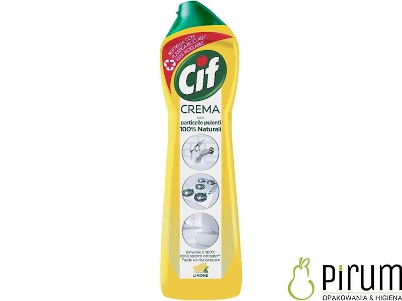 CIF 500ml Cream LEMON CITRUS Mleczko- ŻÓŁTE