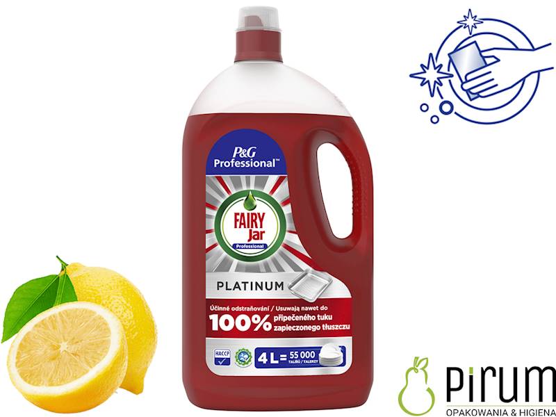 Fairy Jar 4L PLATINUM Płyn do Naczyń Professional 