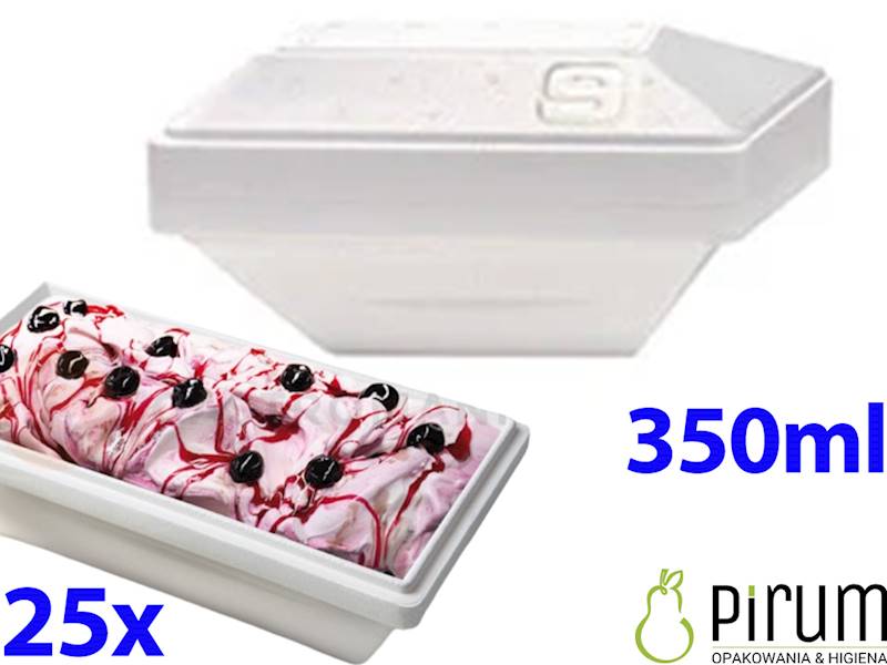 Pojemnik 350ml YETI S Termiczny + Pokrywa 25szt