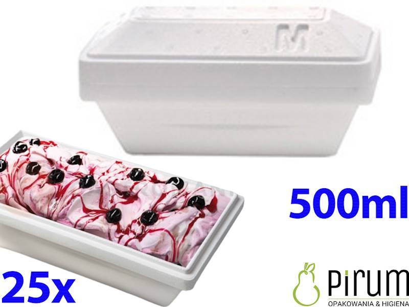 Pojemnik 500ml YETI M Termiczny + Pokrywa 25szt