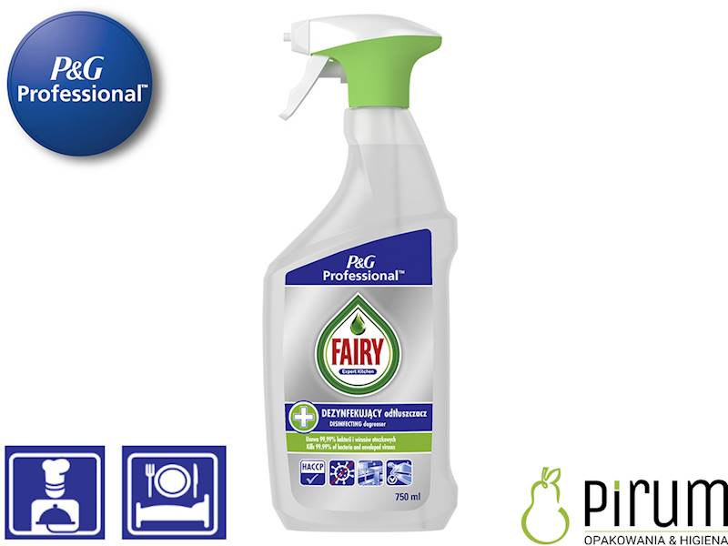 Fairy 750ml 2w1 Dezynfekcja i Odtłuszczanie