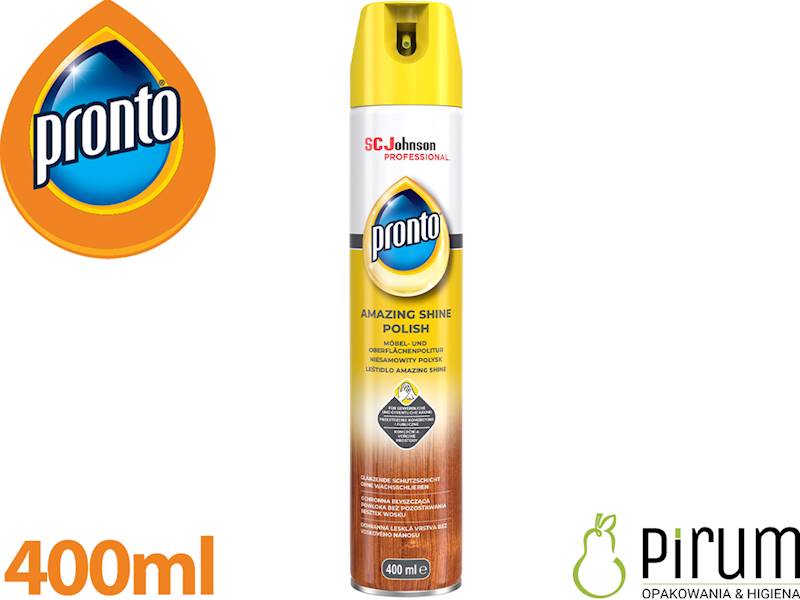 Pronto 400ml Pianka do Drewna WOOD POLISH